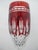 Waterford Crystal Clarendon Ruby Red Champagne Flutes 10" Pair For Sale In Portland, OR - Image 6 of 9