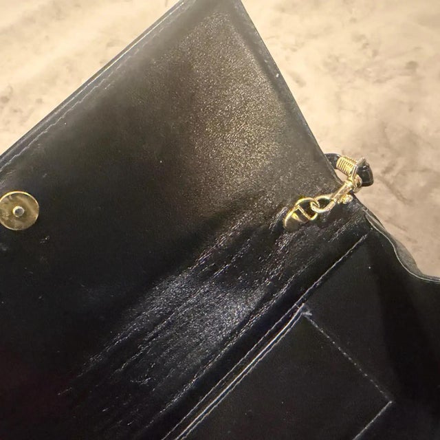 1970s Black Rodoide, Brass and Leather Italian Evening Bag For Sale - Image 13 of 15