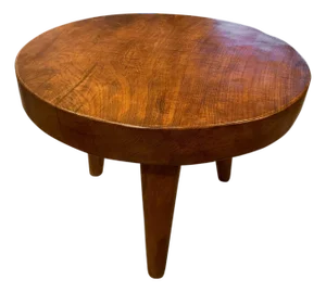 Andrianna Shamaris Midcentury Style Teak Wood Side Table