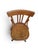Late 19th Century 19th Century Oak Ships Swivel Chair with Adjustable Height, 1890 For Sale - Image 5 of 9