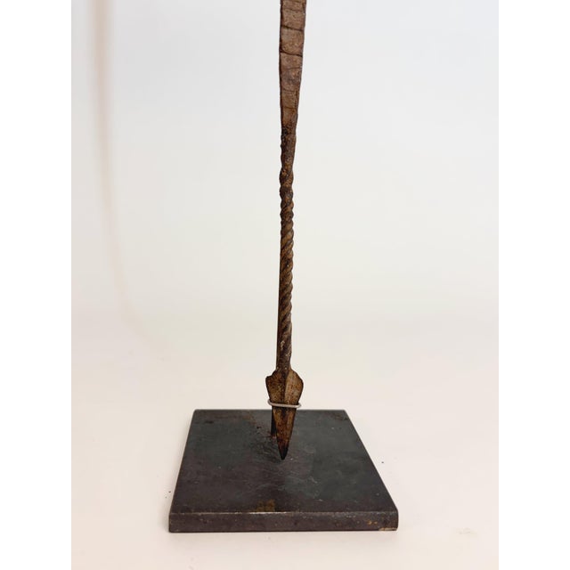 Tribal Early 20th Century Idoma Currency on Stand, Nigeria For Sale - Image 3 of 5