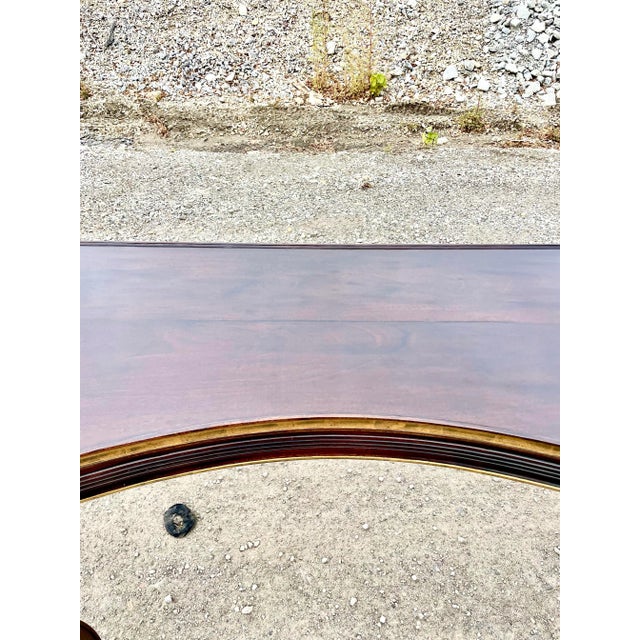 2010s Dessin Fournir Georgian Mahogany Console Table For Sale - Image 5 of 8