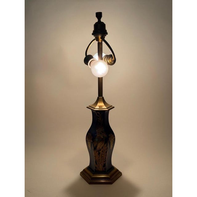 Porcelain and Brass Table Lamp from Rosenthal, Germany, 1920s For Sale - Image 10 of 18