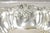 Vintage English Victorian Flower Rose Repousse Silver Plated Footed Oval Dish For Sale - Image 10 of 10