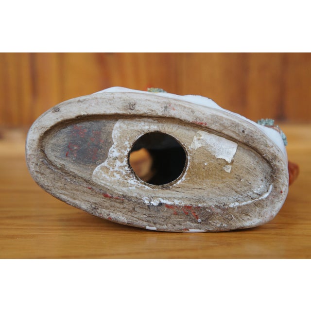 Antique Staffordshire Porcelain Fox Pheasant Hunt Pastille Burner Spill Vase For Sale - Image 11 of 11