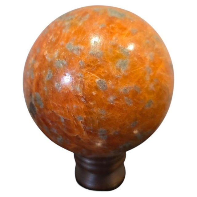 Large Natural Quartz Crystal Sphere, 1970s For Sale - Image 10 of 10