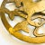 Late 20th Century Vintage Brass Unicorn Trivet For Sale - Image 5 of 7