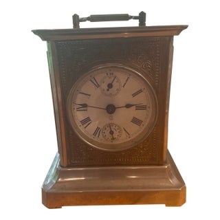 1860 Junghans German Carriage Clock For Sale