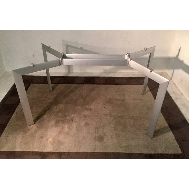 Metra Italian Modern Table by Makio Hasuike for Seccose For Sale - Image 8 of 13