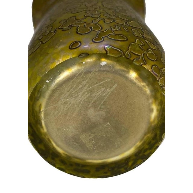 1990s 1990s David Lotton Art Glass Vase For Sale - Image 5 of 6