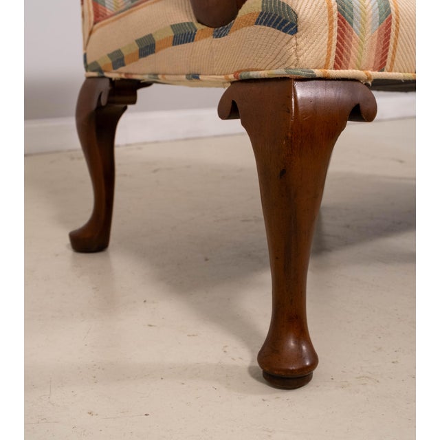 Wood Kittinger Cw-154 Queen Anne Style Six-Legged Settee For Sale - Image 7 of 18