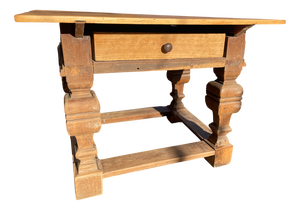 Antique Baroque Oak Table