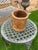 Antique Rustic Wooden Mortar Primitive Vessel For Sale - Image 9 of 12