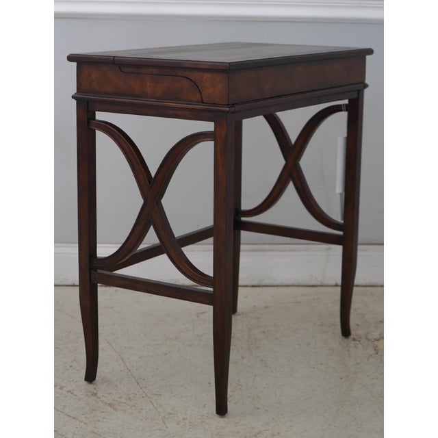 Age: Approx. 5 Years Old Details: Flip Open Campaign Top Brand New Theodore Alexander Nice Small Scale Desk High Quality...