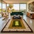 Astonishing rare 1970s Italian "Space Age" rug. This piece is not just a floor covering; it is functional art that...