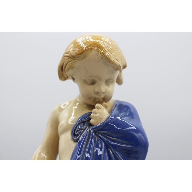 Circa 1861 English Majolica Centerpiece Sweetmeat Server by Minton For Sale - Image 10 of 10