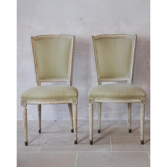 Antique French Dining Room Chairs, 1930s, Set of 6 For Sale - Image 4 of 13