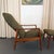 Slagelse Møbelværk 1960s Danish Modern Reclining Lounge Chair Ottoman Set by Søren Ladefoge for Sl Mobler For Sale - Image 4 of 10