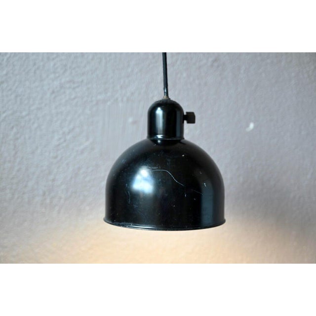 1930s Bauhaus Model 6596 Factory Pendant Lamp by Christian Dell for Kaiser Idell / Kaiser Leuchten For Sale - Image 5 of 11