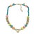 Summer Spirit Shell & Seahorse Charm Choker Happy Necklace For Sale - Image 4 of 11