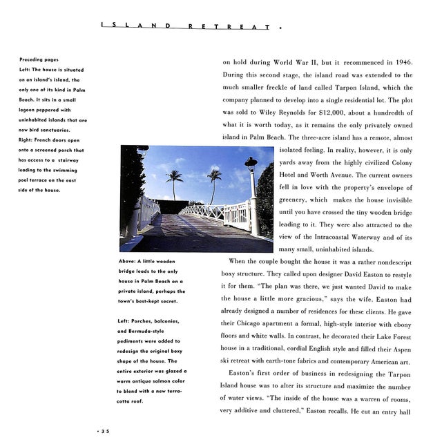 White "Private Palm Beach: Tropical Style" 1992 Ash, Jennifer, McLean, Alex For Sale - Image 8 of 9