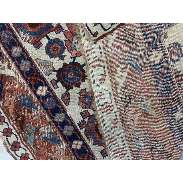 Early 19th Century 1820s, Handmade Antique North-West Persian Rug 3.11' X 8' For Sale - Image 5 of 10