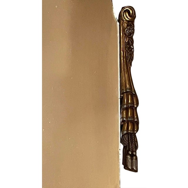 Antique Baroque Style Mirror For Sale - Image 6 of 13