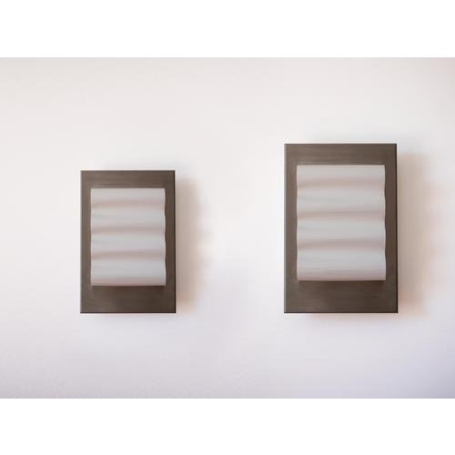 Metal Frame Alu Brut M Wall Lamp by Violaine d'Harcourt For Sale - Image 7 of 8