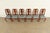 Late 20th Century Henkel Harris Queen Anne Solid Cherry Wood Dining Chairs, Set of Six For Sale - Image 5 of 13