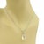 The Tiffany & Co. Peretti Platinum Rock Crystal Tear Drop Pendant Necklace is a stunning piece of fine jewelry. Signed by...