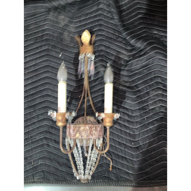 Niermann Weeks Italian Style Neapolitan Wall Sconces — Matching Pair (2-Light Each) Price: $3,500 for the pair Authentic...