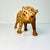 1970s Vintage Safari Boho Chic Italian Leather Wrapped Giraffe and Leopard Figurals - A Pair For Sale - Image 12 of 18