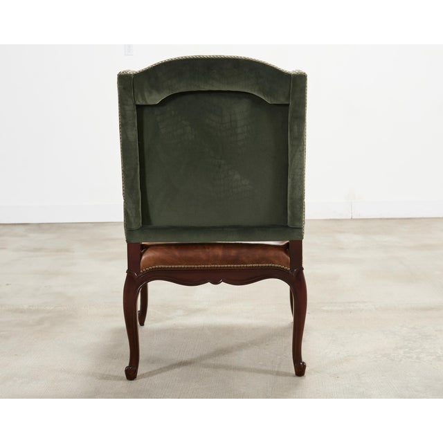 Ralph Lauren Conservatory Garden Wingback Dining Armchair For Sale - Image 18 of 18