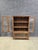 2000 - 2009 Solid Reclaimed Wood Glass Display Hutch, Rustic Farmhouse Bookcase For Sale - Image 5 of 13