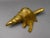 Luciano Bustamante Mexico Signed Brass Conch Nautical Sea Shell Sculpture . Measures approximately 16 1/2" long, 9 5/8"...