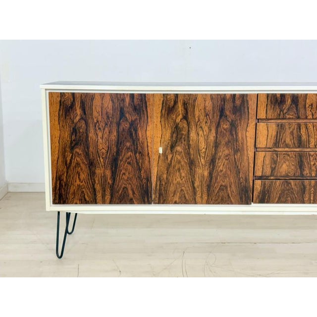 Wood Mid-Century Rosewood Sideboard For Sale - Image 7 of 16