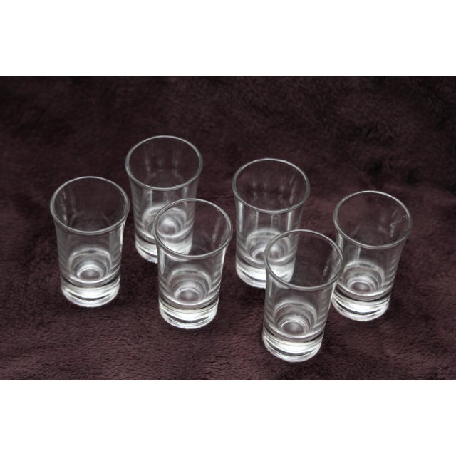 Cocktail Vodka Glasses, 1990s, Set of 6 For Sale - Image 4 of 11