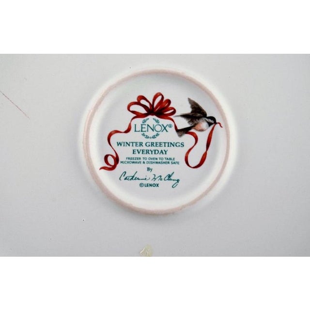 2000 - 2009 Large Winter Greetings Lidded Tureen by Catherine McClung for Lenox, 2000s For Sale - Image 5 of 6