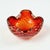 Barovier & Toso Mid Century Murano Glass Catchall With Gold Dust & Air Bubbles Attributed to Barovier & Toso, Italy, 1960s For Sale - Image 4 of 6