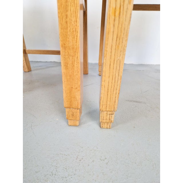 Art Deco Arts and Crafts Dining Chairs, 1930s, Set of 4 For Sale - Image 13 of 18