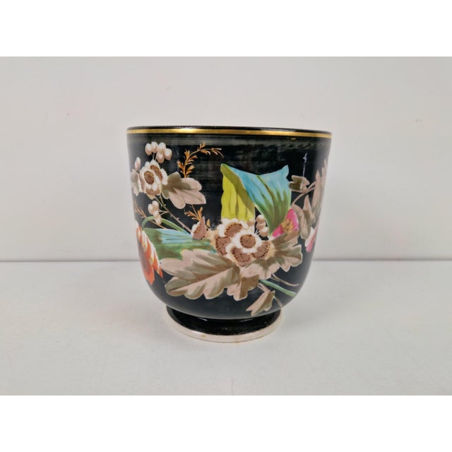Napoleon III Porcelain de Paris Cachepot, France, 1930s For Sale - Image 11 of 11