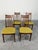 Mid Century Modern Scandinavian style Slat Back Wood Dining Chairs attributed to Elliotts of Newbury UK c.1960’s....