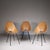 Mid-Century Modern Vintage Medea Chairs by Vittorio Nobili for Fratelli Tagliabue, Set of 3 For Sale - Image 3 of 12