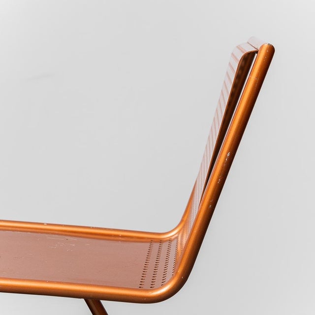 Vintage Metal Chairs, 1970s, Set of 4 For Sale - Image 12 of 13