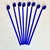 Vintage Home is pleased to present this set of 8 Hand Blown Cobalt Glass Cocktail Swizzle Stick Spoons & Straws. These are...