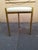 Mid-Century Modern Tripod Brass Coffee Table For Sale - Image 3 of 12