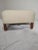 Henredon Ottoman- Newly Upholstered, Vintage 90s For Sale - Image 9 of 13