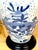 Pair Chinese Canton Style Blue and White Palm Tree Porcelain Vases, Now as Lamps For Sale - Image 10 of 10