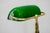 Banker Table Lamp with Green Glass Shade, Vienna, Austria, 1920s For Sale - Image 10 of 18