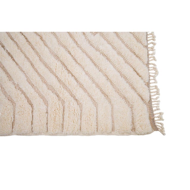 Hand-Knotted Wool Premium Rug by Azele Studio For Sale - Image 9 of 14